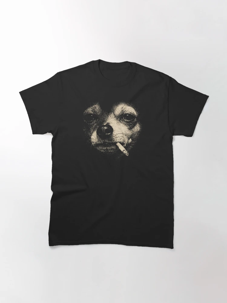 Funny Smoking Dog T-Shirt Funny Smoking Dog T-Shirt